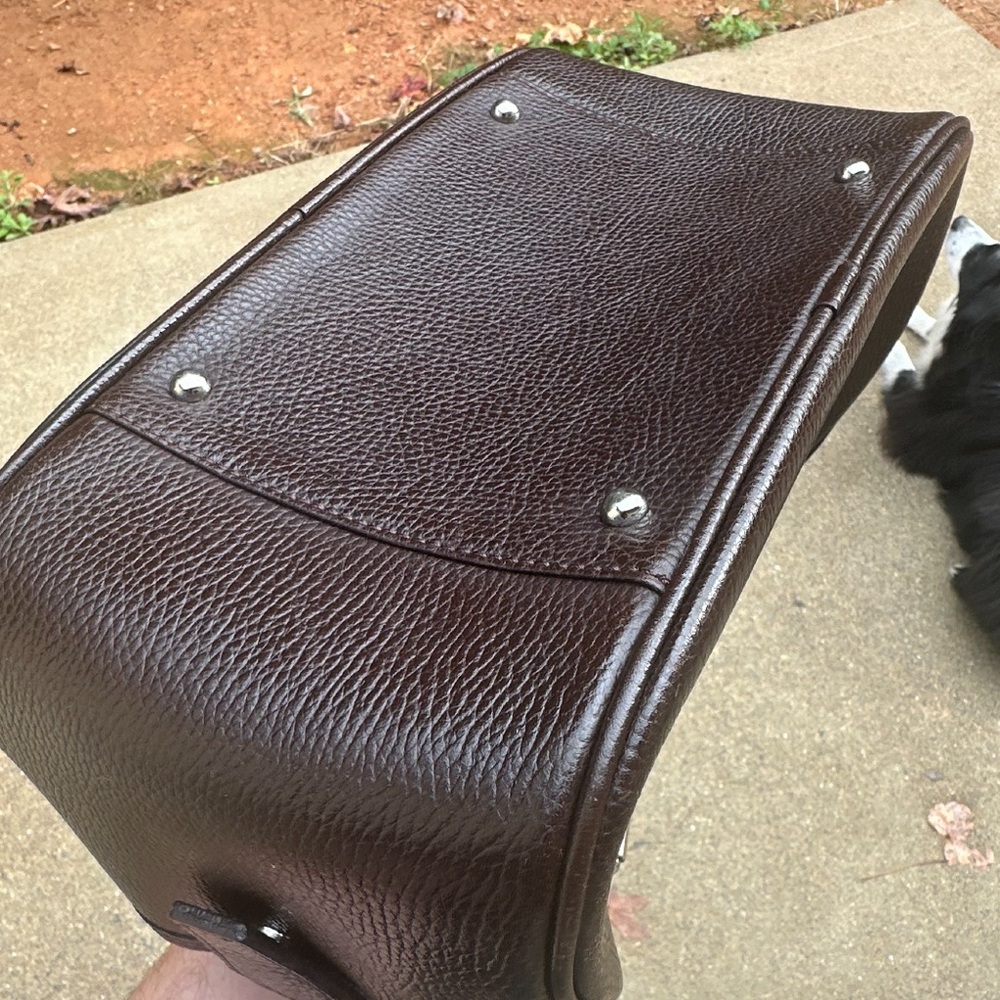 💫Authentic Burberry Vintage Boston Brown bag - Picture 9 of 9